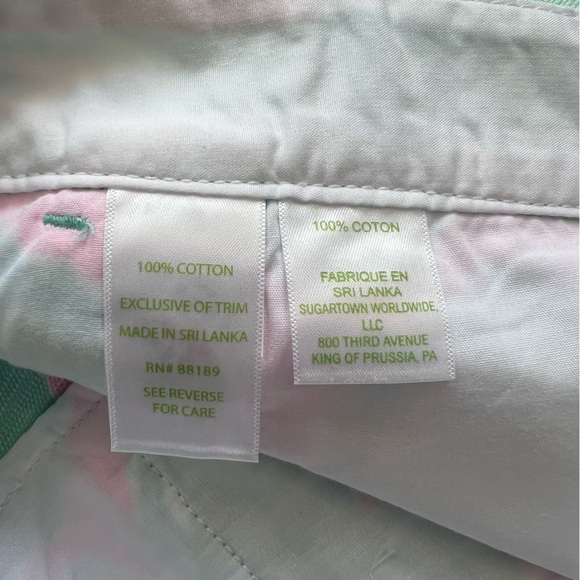 Lilly Pulitzer Buttercup Scallop Billy Blue Shorts Size 16 - Picture 9 of 9